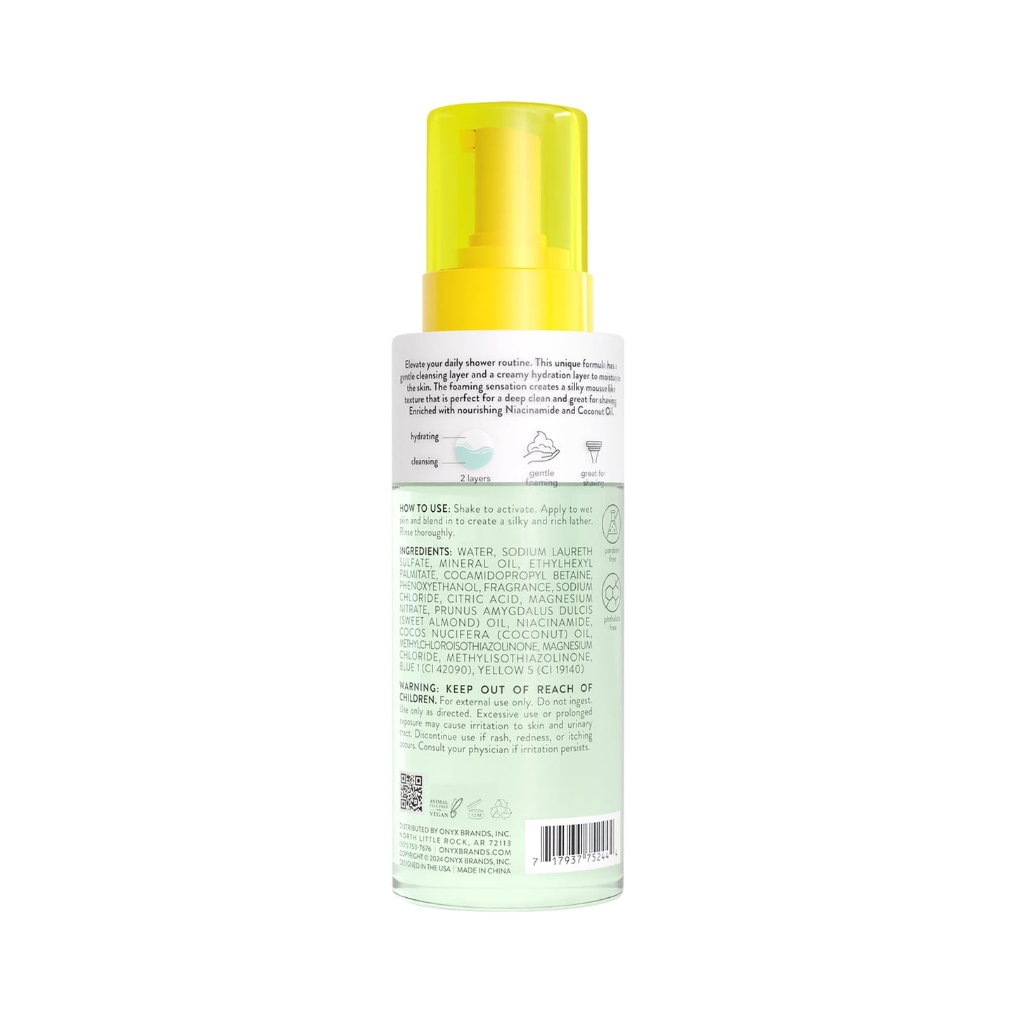 Foaming & Hydrating cleanser