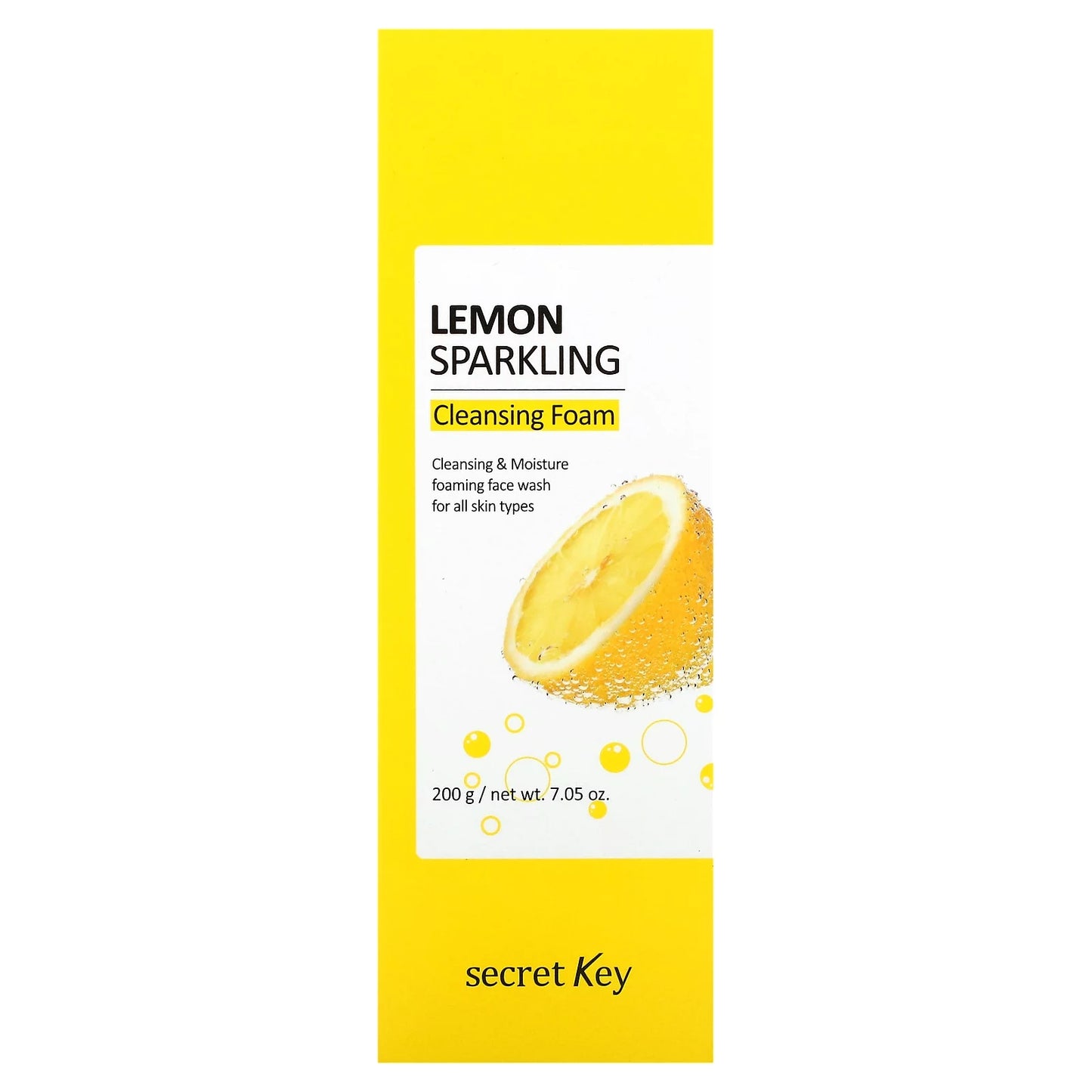 Lemon Sparkling Cleansing Foam, 7.05 Oz (200 G)