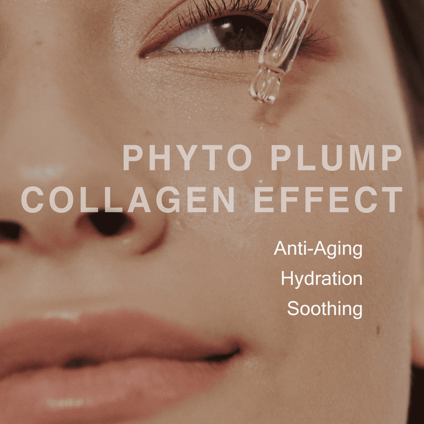 Phyto Plump Collagen Serum 1.01 Fl.Oz. - Hydrating, Anti-Aging, Soothing & Firming, Vegan Skincare Solution Based on Tremella Fuciformis with Natural Extracts