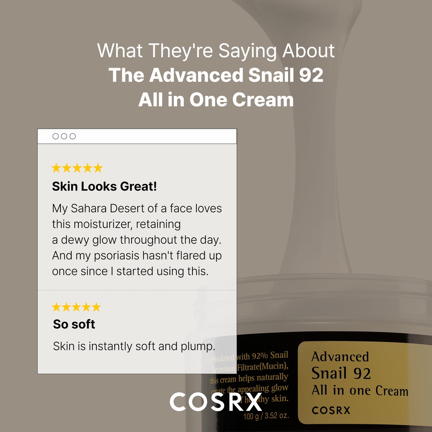 Advanced Snail 92 All in One Cream