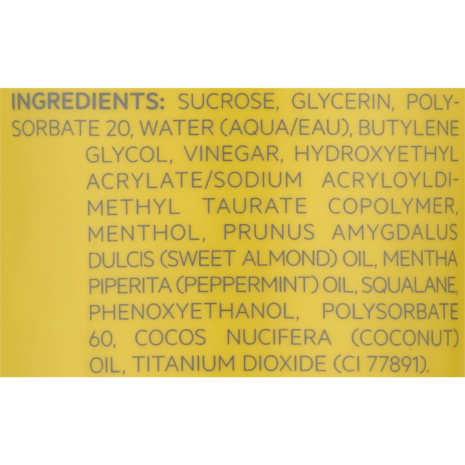 Never Salty Exfoliating Sugar Scalp Scrub with Apple Cider Vinegar, Sugar Crystals, Coconut & Peppermint Oils, 6.7 Oz.